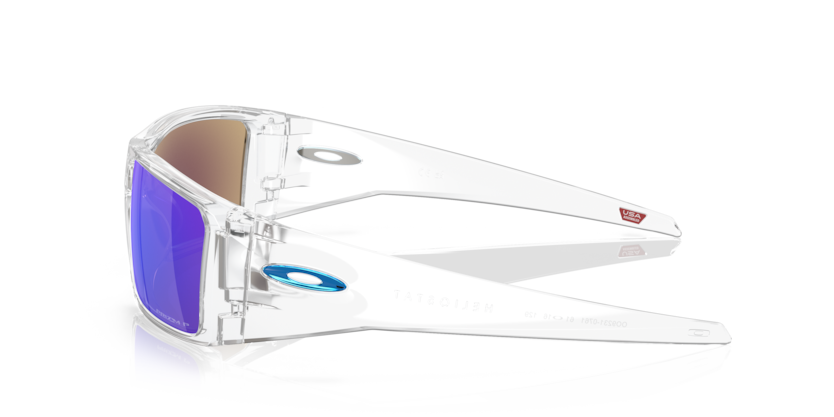 Oakley Okulary przeciwsłoneczne HELIOSTAT Clear/Prizm sapphire polarized OO9231-07