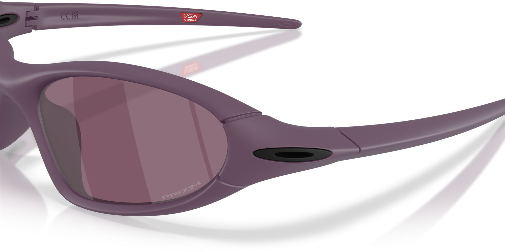 Oakley Okulary przeciwsłoneczne PORTAL JACKET Matte Aubergine/Prizm Road Black OO9536-04