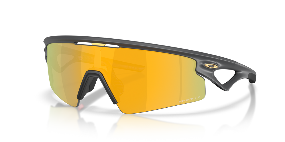 Oakley Okulary przeciwsłoneczne SPHAERA STRIKE Matte Carbon / Prizm 24k Polarized OO9531-03