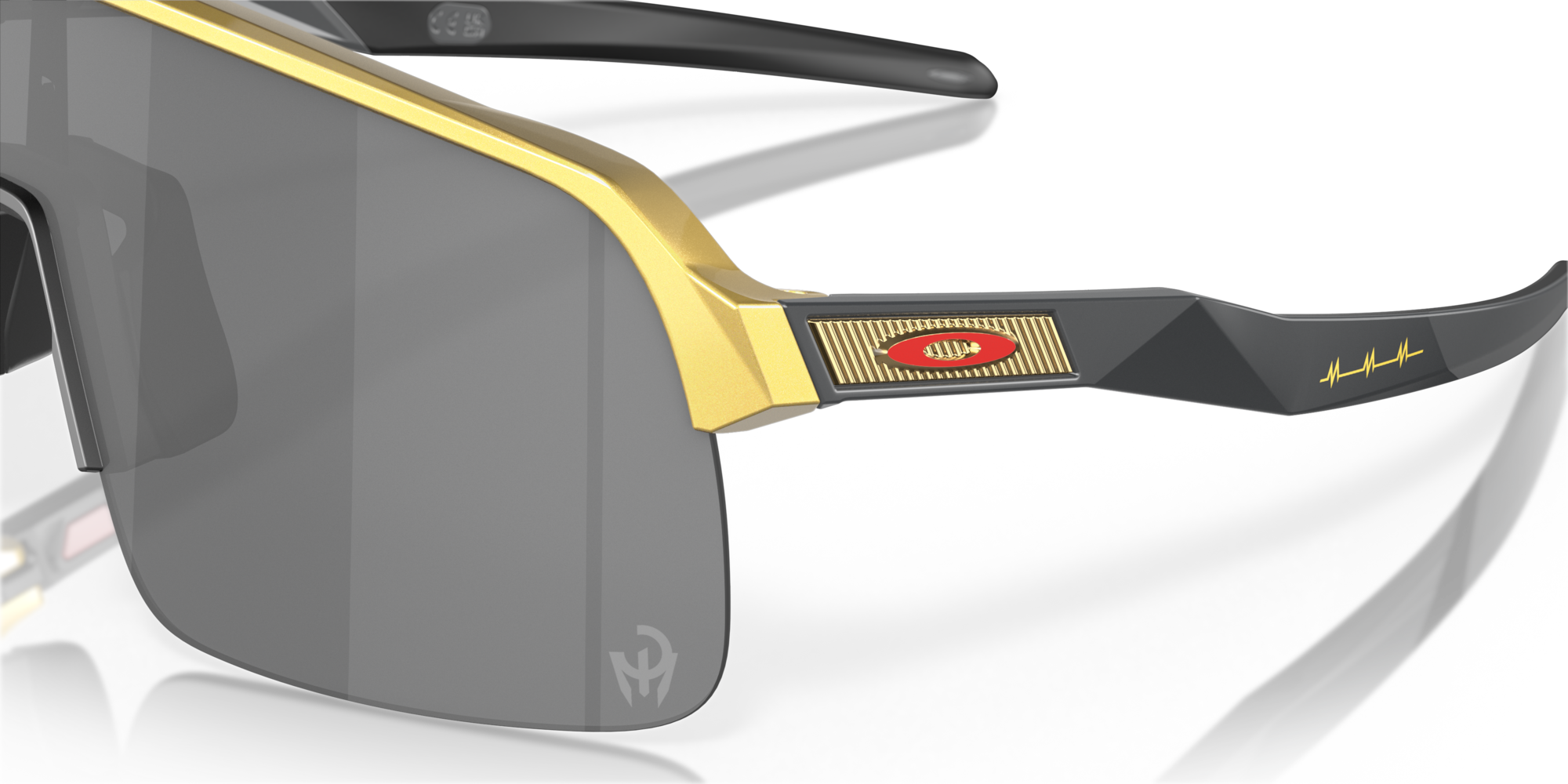 Oakley Sunglasses SUTRO LITE Patrick Mahomes II Collection Olympic Gold Frame / Prizm Black OO9463-47