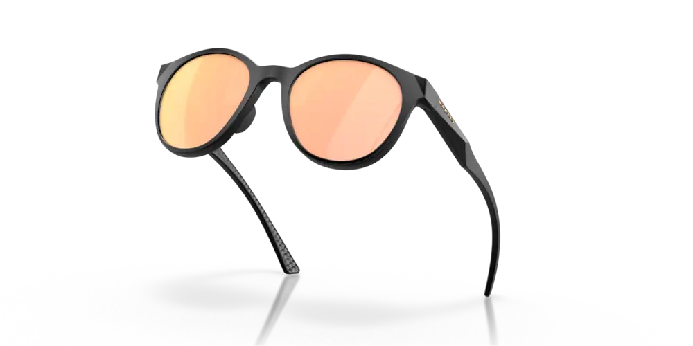 Oakley Sunglasses SPINDRIFT Matte Black, Prizm Rose Gold Polarized OO9474-08
