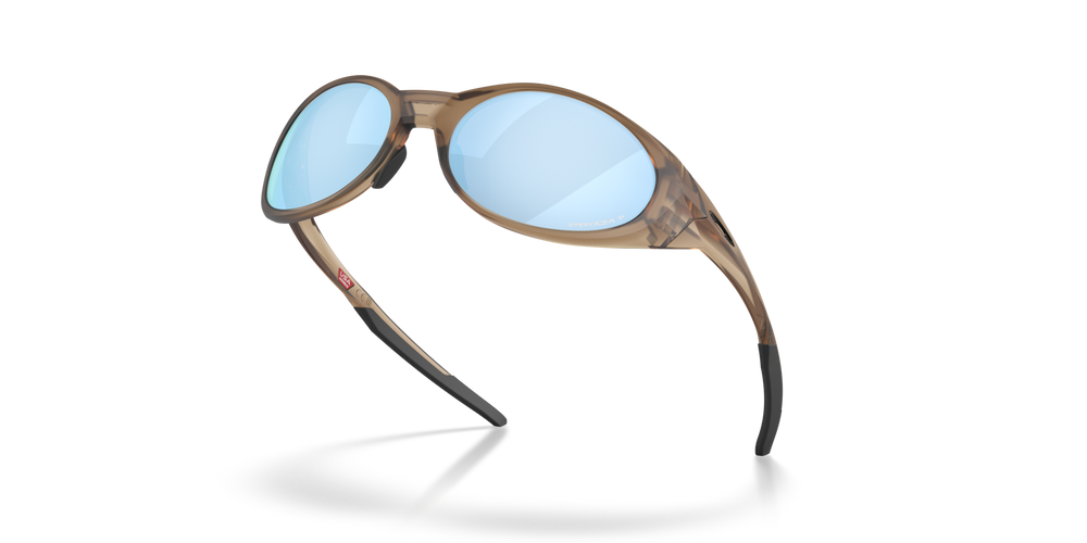 Oakley Sunglasses EYEJACKET REDUX Matte Brown Smoke/Prizm Deep Water Polarized OO9438-45