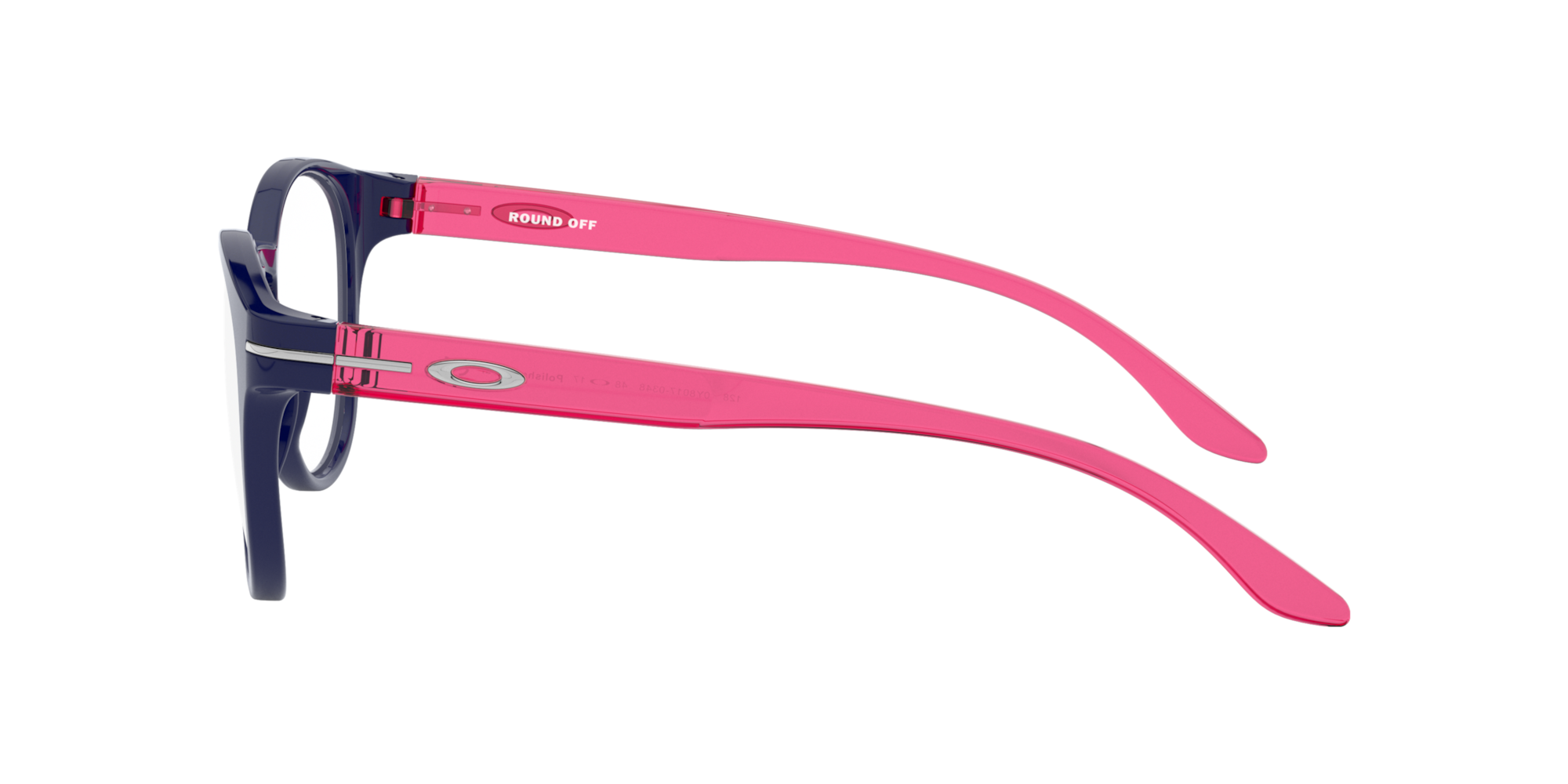 Oakley Okulary korekcyjne ROUND OFF Polished Ice Blue OY8017-04