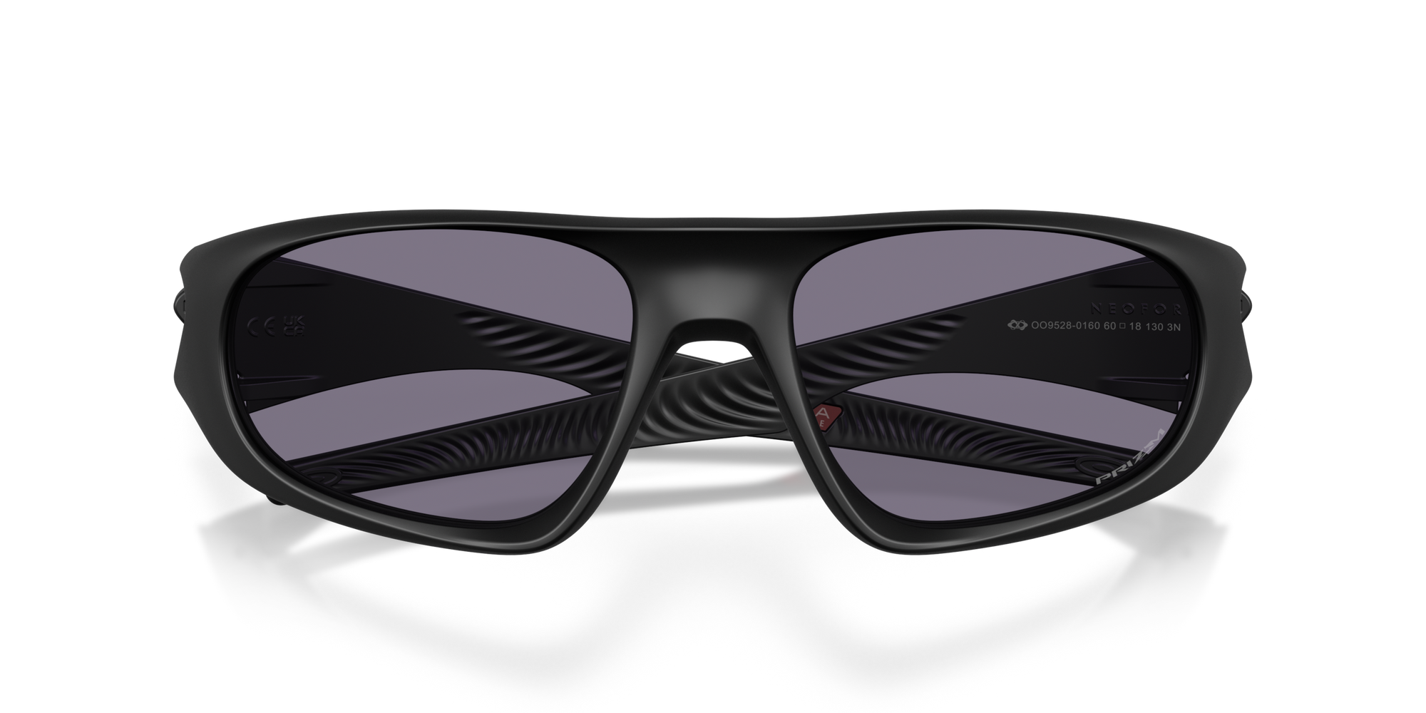 Oakley Okulary przeciwsłoneczne NEOFORMA Matte Black / Prizm Grey OO9528-01