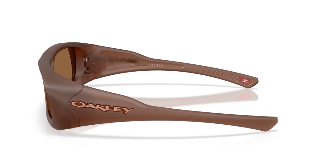 Oakley Sunglasses PERMIAN Damian Lillard Signature Series Matt Transparent Mahogany/Prizm Bronze Gradient OO9520-10