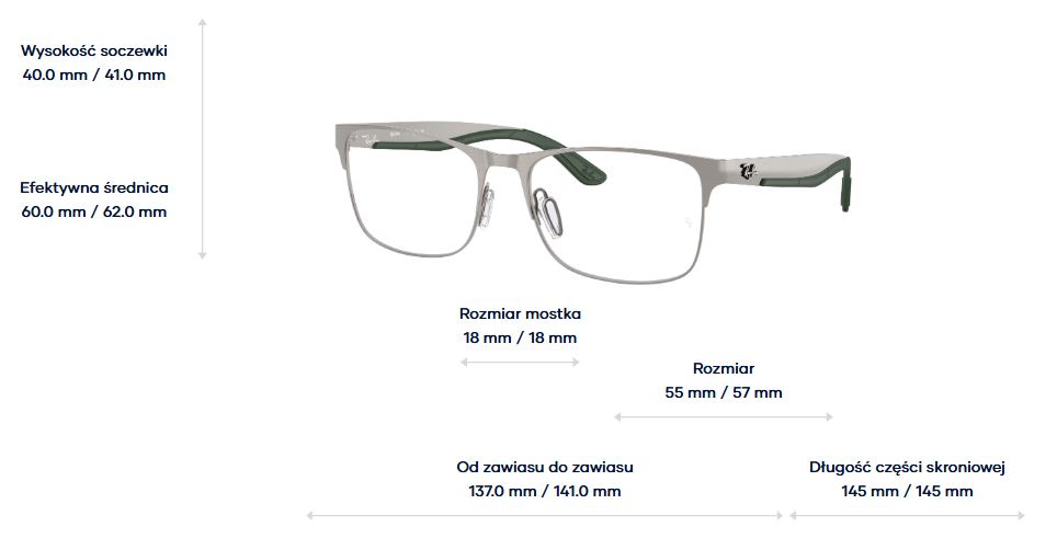 Ray-Ban Vista Optical frame RX7550-3221