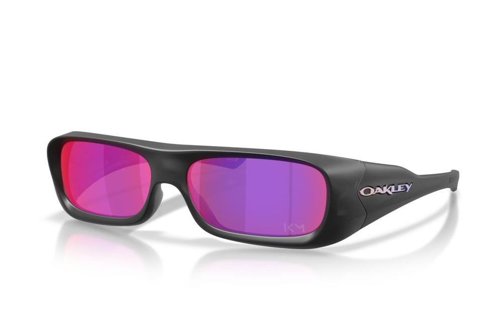 Oakley Okulary przeciwsłoneczne PERMIAN Kylian Mbappé Signature Matte Black Ink / Prizm Road OO9520-07