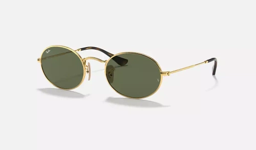 Ray-Ban Okulary przeciwsłoneczne OVAL FLAT LENSES RB3547N-001