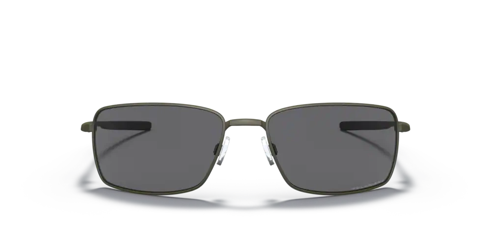 Oakley Sunglasses  SQUARE WIRE Carbon/Grey Polarized OO4075-04