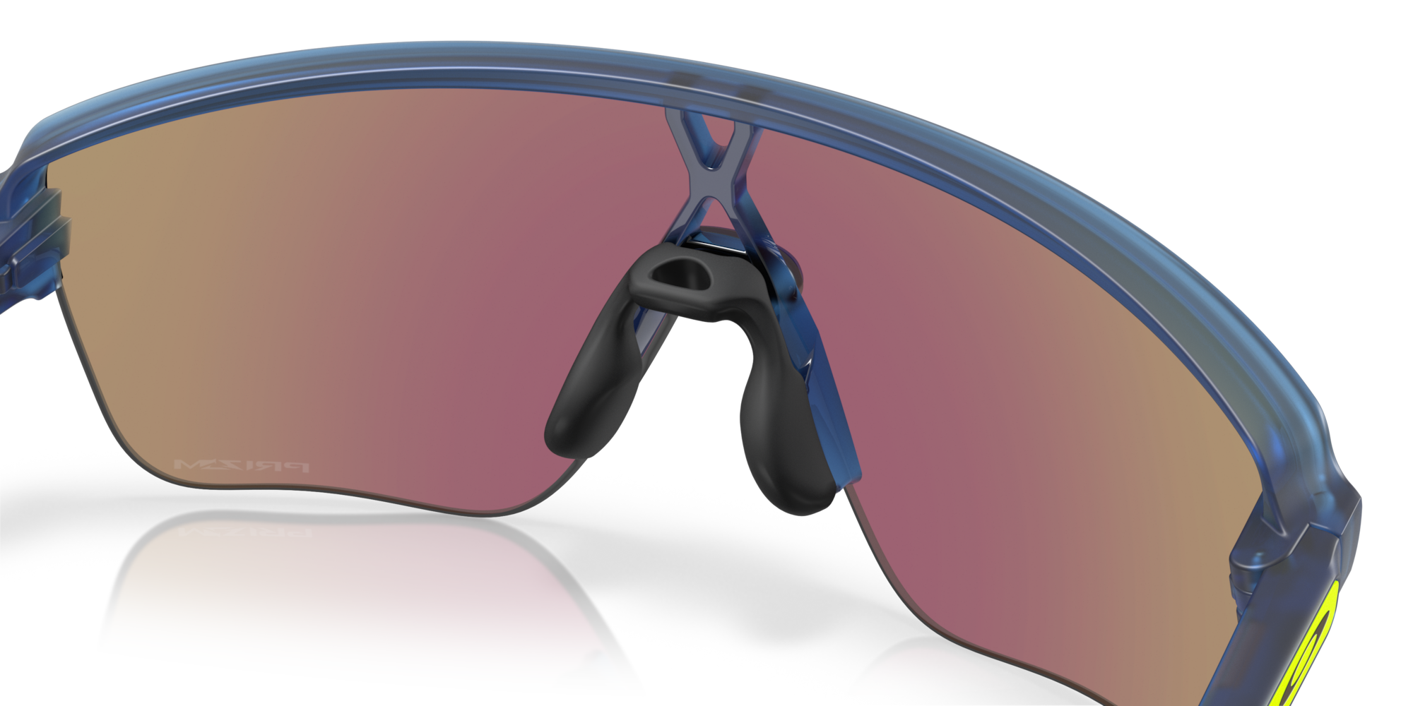 Oakley Okulary przeciwsłoneczne CORRIDOR SQ Matte Transparent Blue / Prizm Sapphire OO9415-02