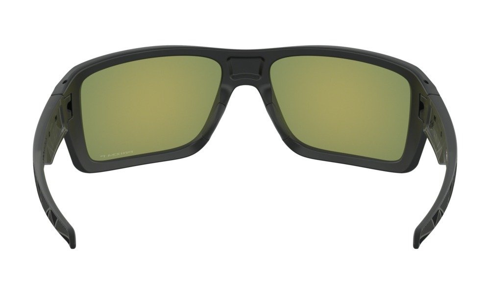 Oakley Okulary przeciwsłoneczne DOUBLE EDGE Matte Black Prizmatic/Prizm Ruby Polarized OO9380-23