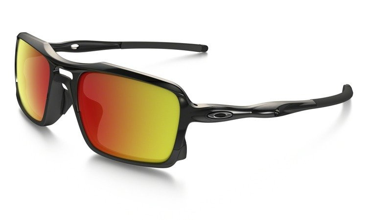 Oakley Sunglasses TRIGGERMAN Polished Black/Ruby Iridium OO9266-03