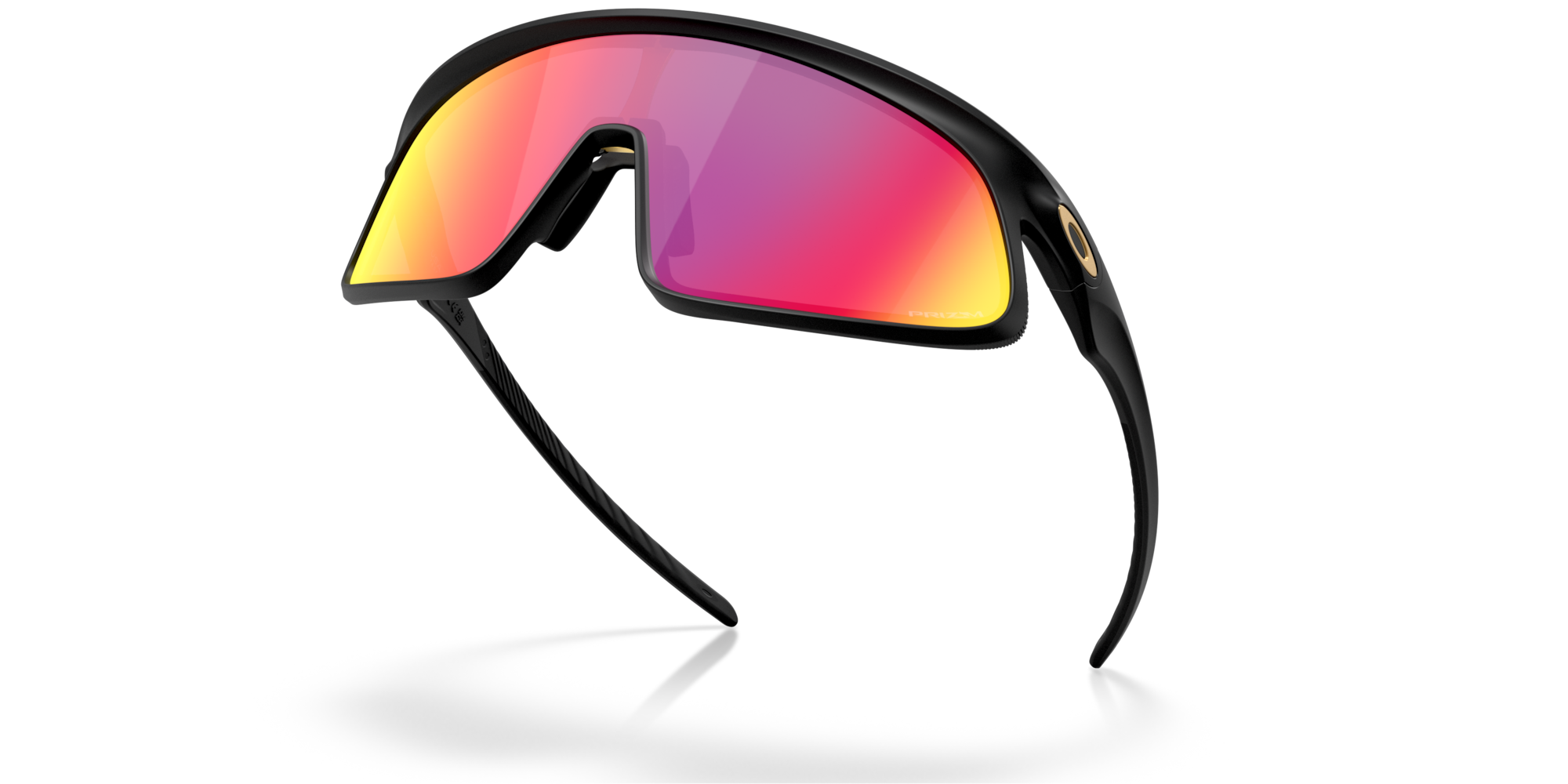 Oakley Okulary przeciwsłoneczne RSLV Matte Black / Prizm Road OO9484D-02