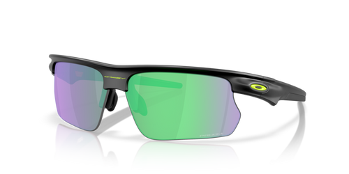 Oakley Okulary przeciwsłoneczne BISPHAERA Matte black / Prizm road jade OO9400-23