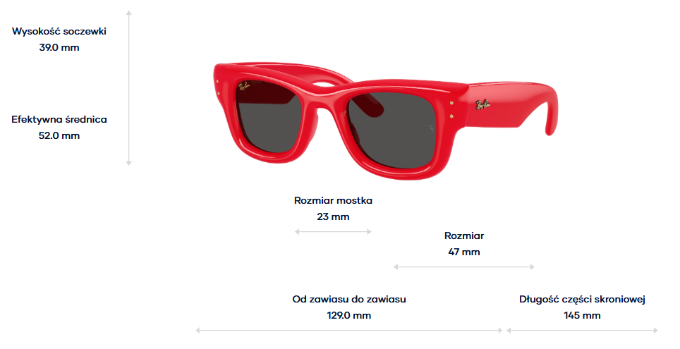 Ray-Ban Okulary przeciwsłoneczne WAYFARER PUFFER RB4940-683187