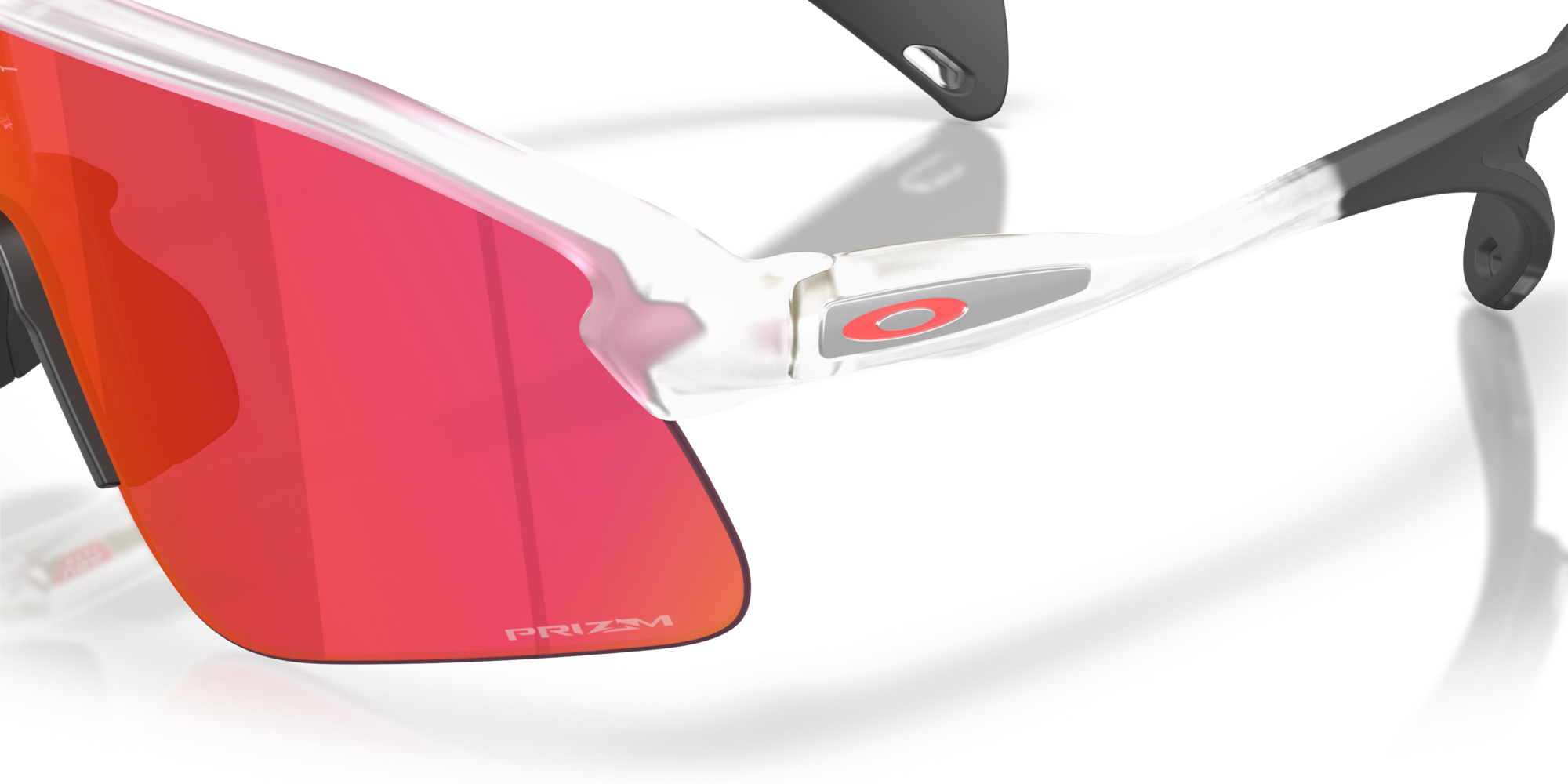 Oakley Okulary przeciwsłoneczne Stunt Devil Matte Clear / Prizm Field OO9517-10