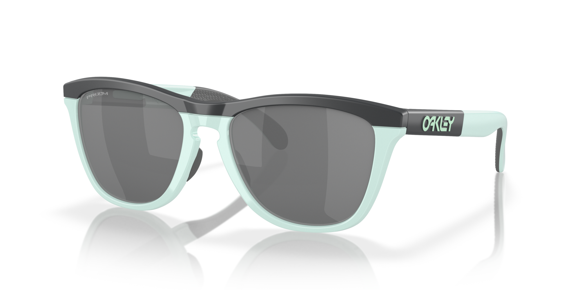 Oakley Okulary przeciwsłoneczne FROGSKINS RANGE Matte Carbon/Blue Milkshake/Prizm Black OO9284-03