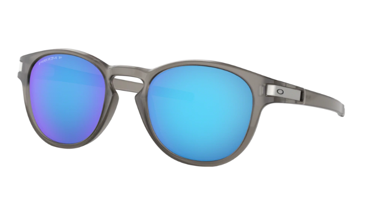 Oakley Sunglasses LATCH Matte Grey Ink/Prizm Sapphire Polarized OO9265-32