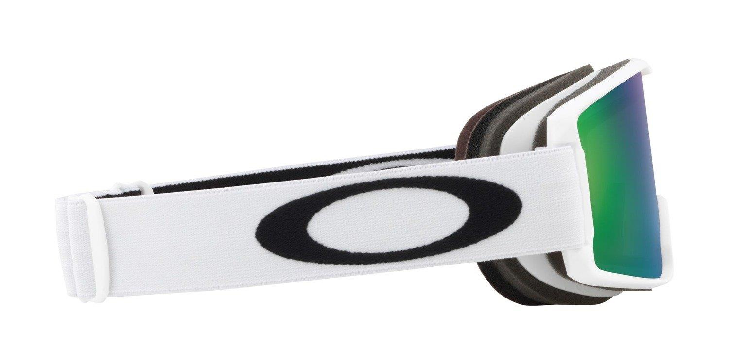 Oakley Gogle Line Miner Youth MATTE WHITE / Prizm Snow Jade Iridium OO7095-07