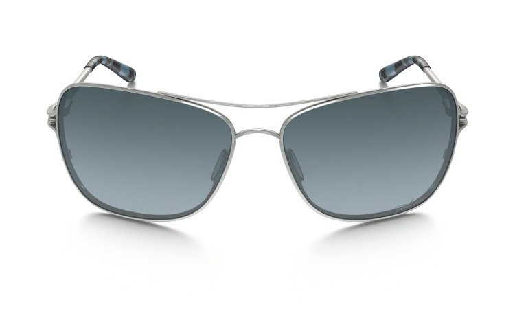 OAKLEY Sunglasses CONQUEST Polished Chrome / Gray Gradient 