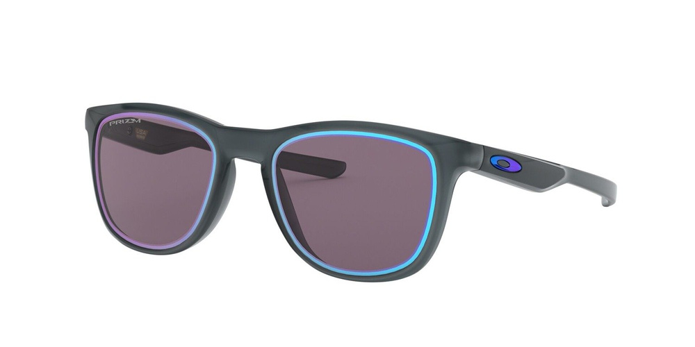 Oakley Okulary przeciwsłoneczne TRILLBE X Matte Crystal Black/Prizm Grey Sapphire Alt Iridiu OO9340-15