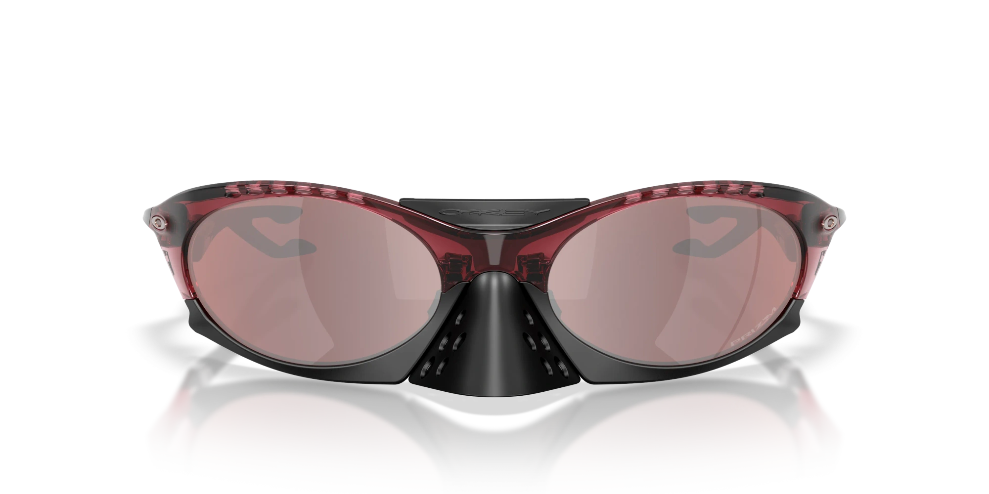 Oakley Sunglasses PLANTARIS Transparent Iron Red/Prizm Snow Black Iridium OO9437-16