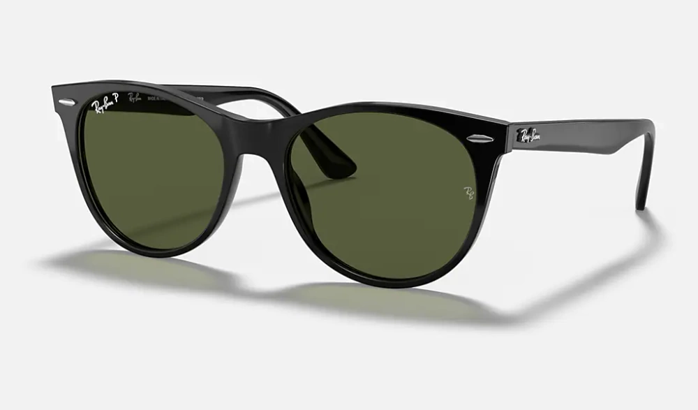 Ray-Ban Okulary przeciwsłoneczne z polaryzacją WAYFARER II RB2185-901/58