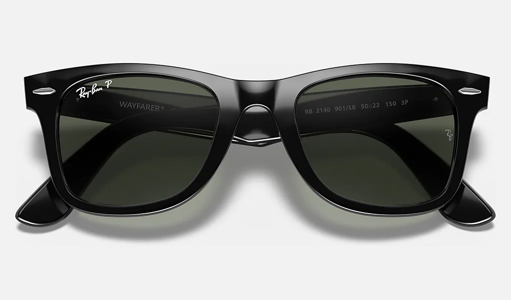 Ray-Ban Okulary przeciwsłoneczne z polaryzacją ORIGINAL WAYFARER RB2140 - 901/58