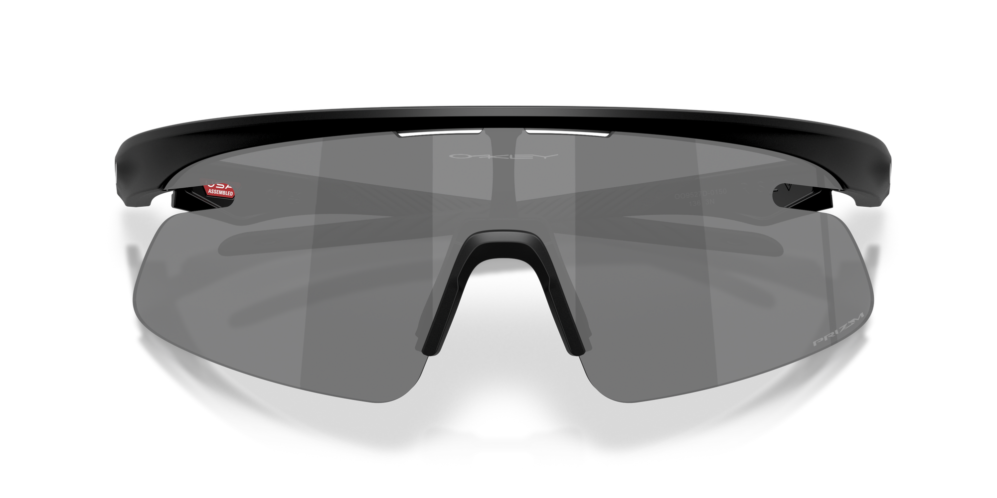 Oakley Okulary przeciwsłoneczne RSLV LITE Matte Black / Prizm Black OO9527D-01