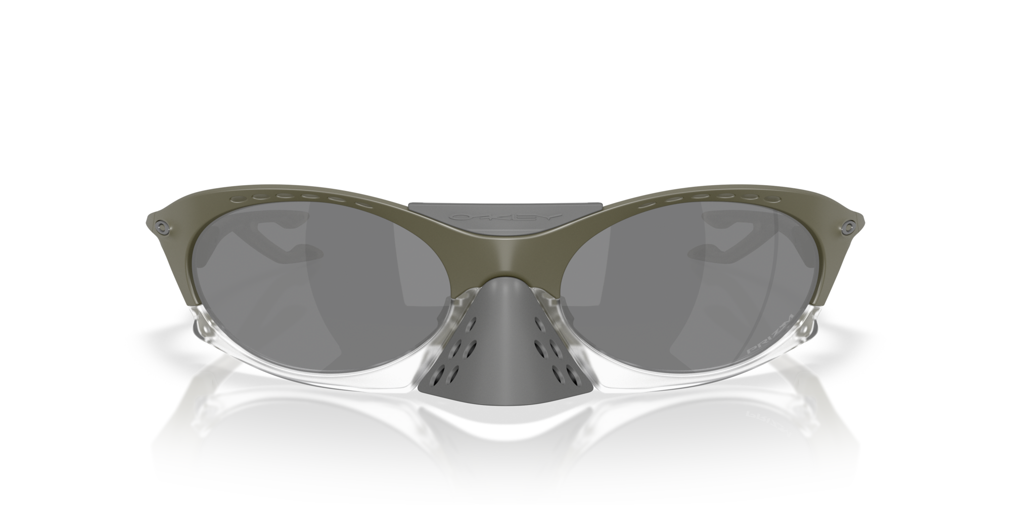 Oakley Okulary przeciwsłoneczne PLANTARIS Matte Moss Green / Prizm Black OO9437-07