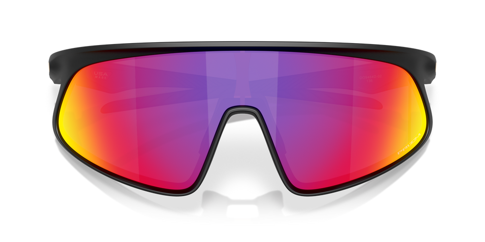 Oakley Okulary przeciwsłoneczne RSLV Matte Black / Prizm Road OO9484D-02