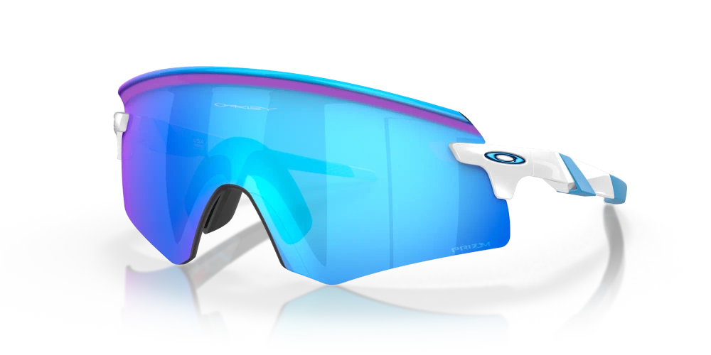 Oakley Okulary przeciwsłoneczne ENCODER Polished White/Prizm Sapphire OO9471-05