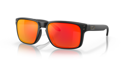 Oakley Okulary przeciwsłoneczne Holbrook Matte Black /Prizm Ruby OO9102-E2