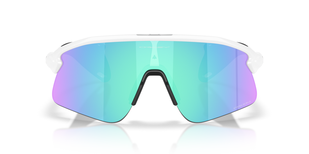 Oakley Okulary przeciwsłoneczne Stunt Devil Matte White / Prizm Sapphire OO9517-04