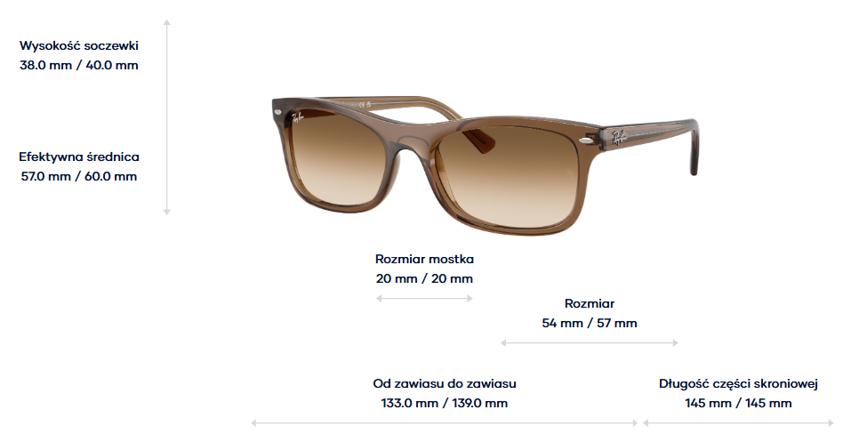 Ray-Ban Okulary przeciwsłoneczne RB2226-664051