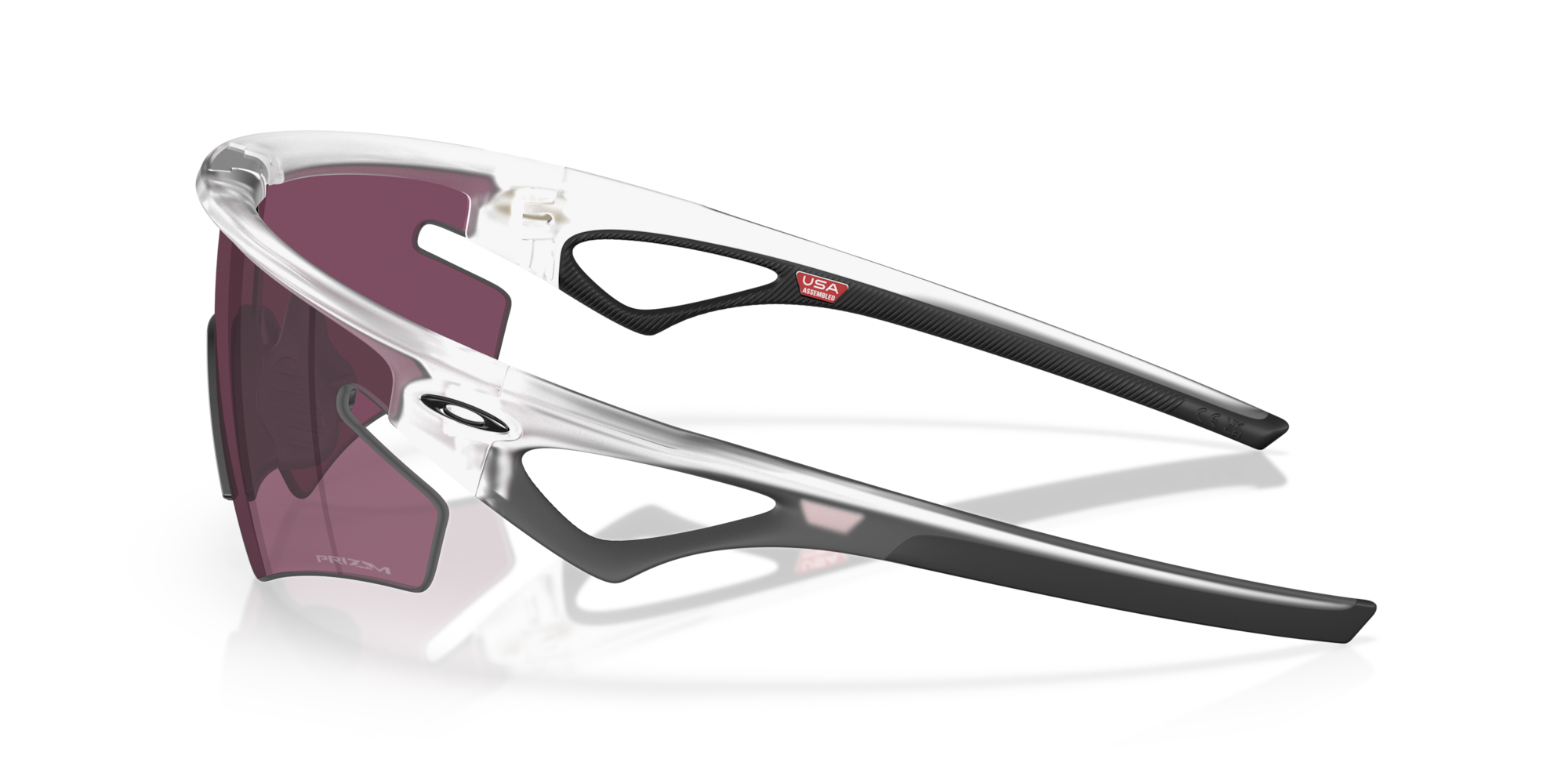 Oakley Okulary przeciwsłoneczne Sphaera Slash Matte Clear / Prizm Road Black OO9499-10