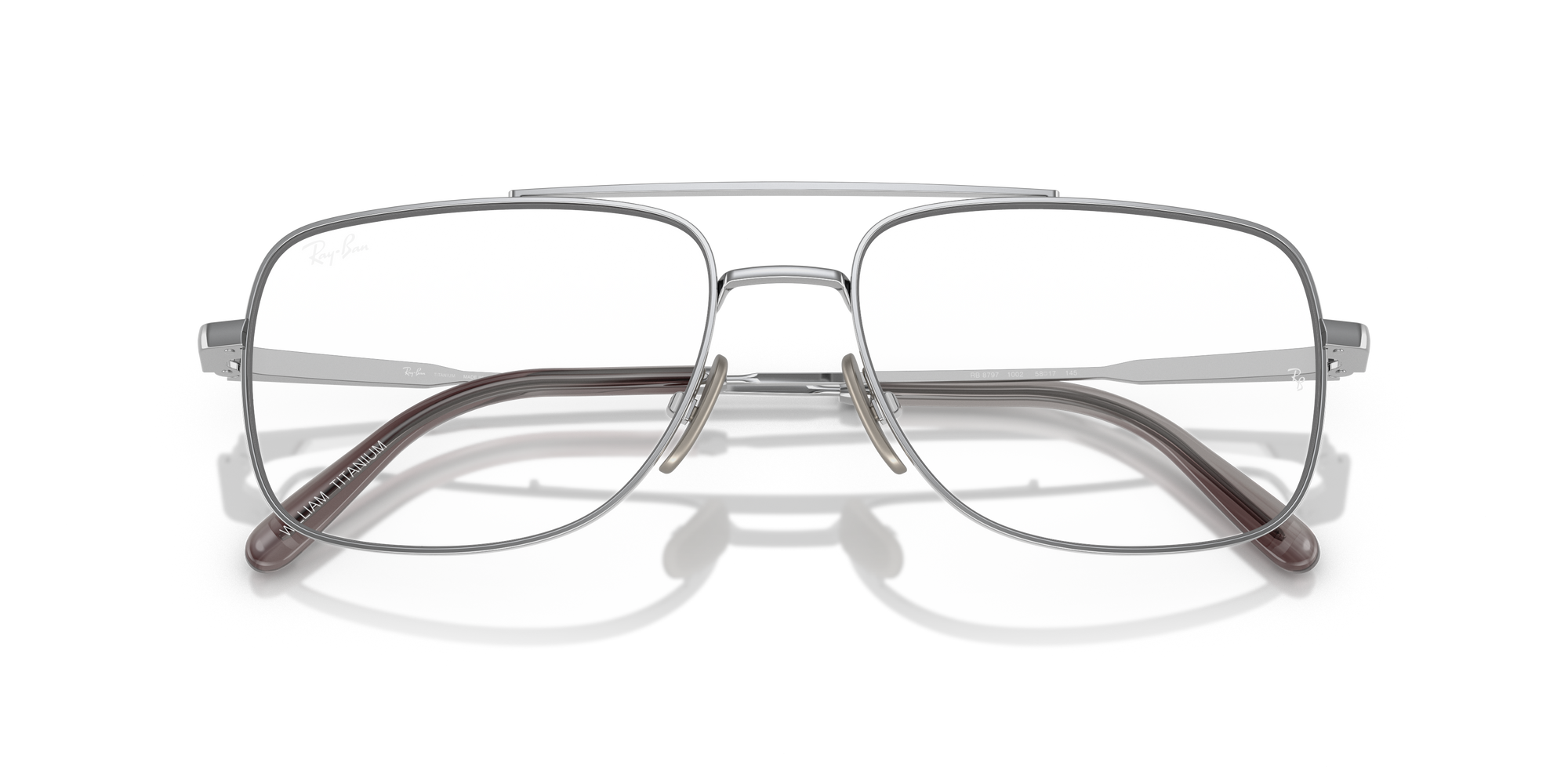 Ray-Ban Okulary korekcyjne WILLIAM TITANIUM RX8797-1002