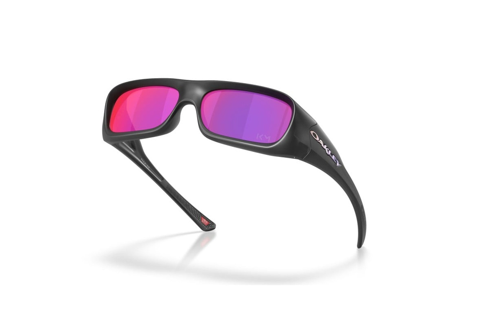 Oakley Okulary przeciwsłoneczne PERMIAN Kylian Mbappé Signature Matte Black Ink / Prizm Road OO9520-07