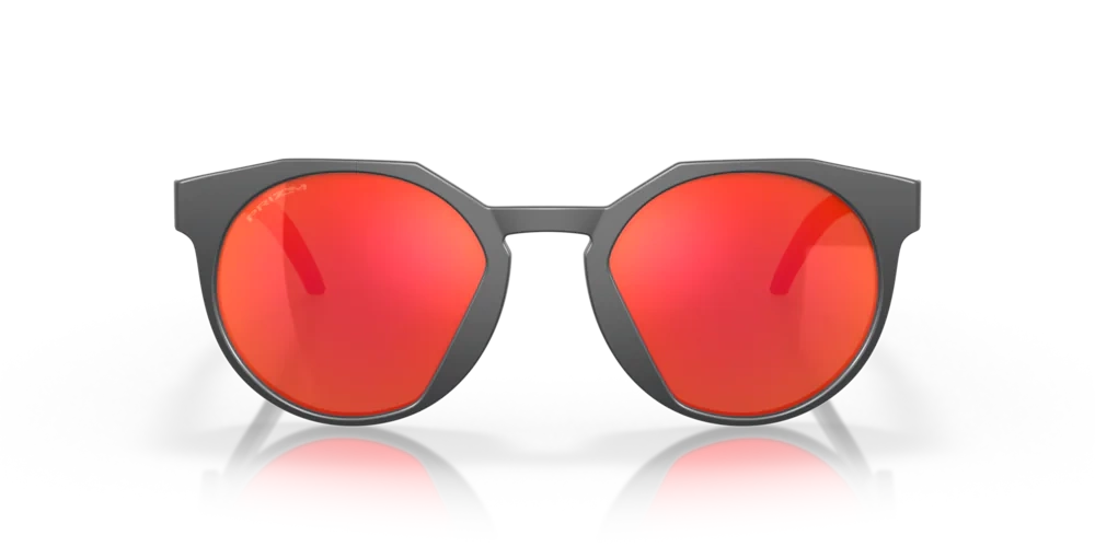 Oakley Okulary przeciwsłoneczne HSTN Matte Carbon/Prizm Ruby OO9464-03