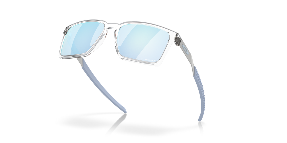 Oakley Sunglasses EXCHANGE SUN Polished Clear / Prizm sapphire polarized OO9483-03