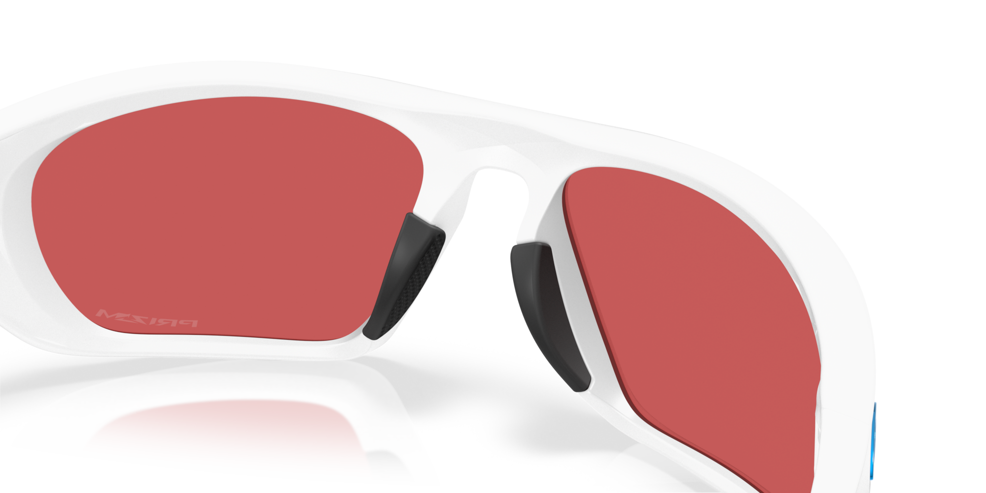 Oakley Okulary przeciwsłoneczne LATERALIS Matte White/Prizm Snow Sapphire OO9431-09