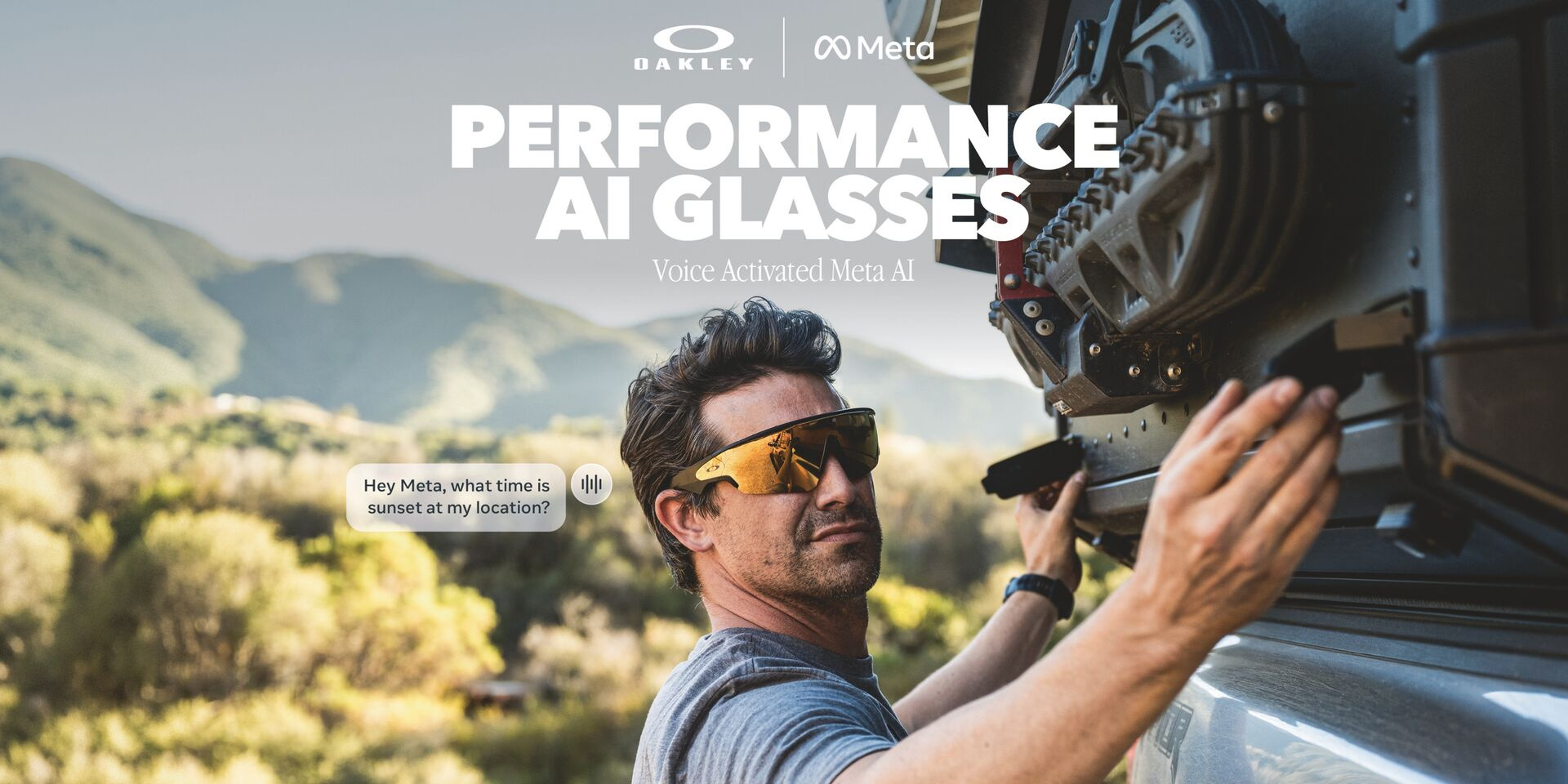 Oakley Meta AI glasses VANGUARD OW8001-08