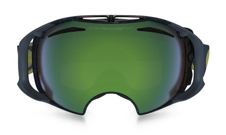 OAKLEY Gogle AIRBRAKE Military Recon Green/Prizm Jade Iridium & Prizm Sapphire Iridium OO7037-56