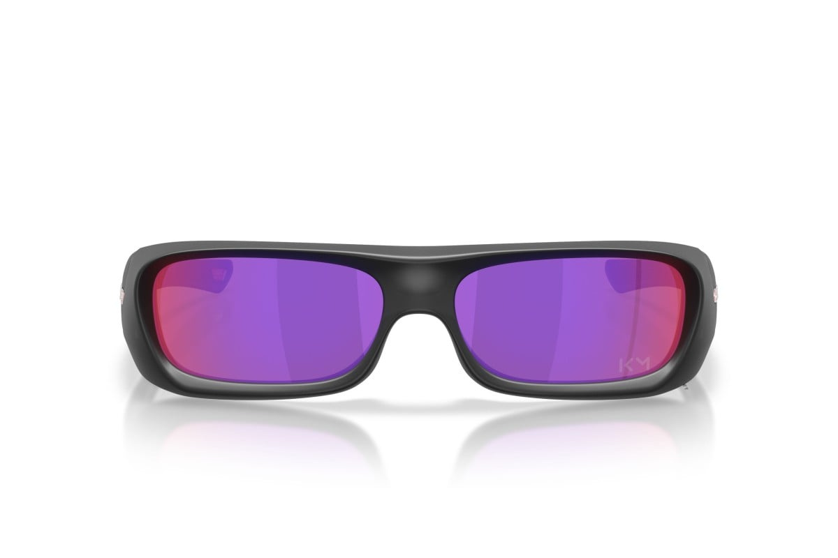 Oakley Okulary przeciwsłoneczne PERMIAN Kylian Mbappé Signature Matte Black Ink / Prizm Road OO9520-07
