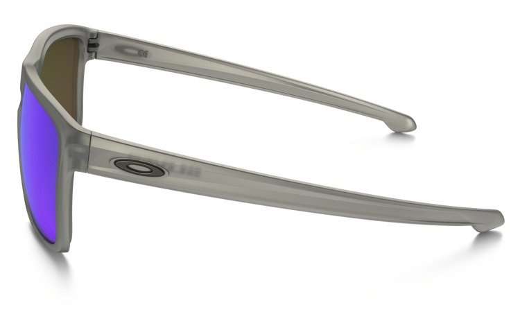 Oakley Okulary SLIVER XL Matte Gray / Sapphire Iridium Polarized OO9341-03