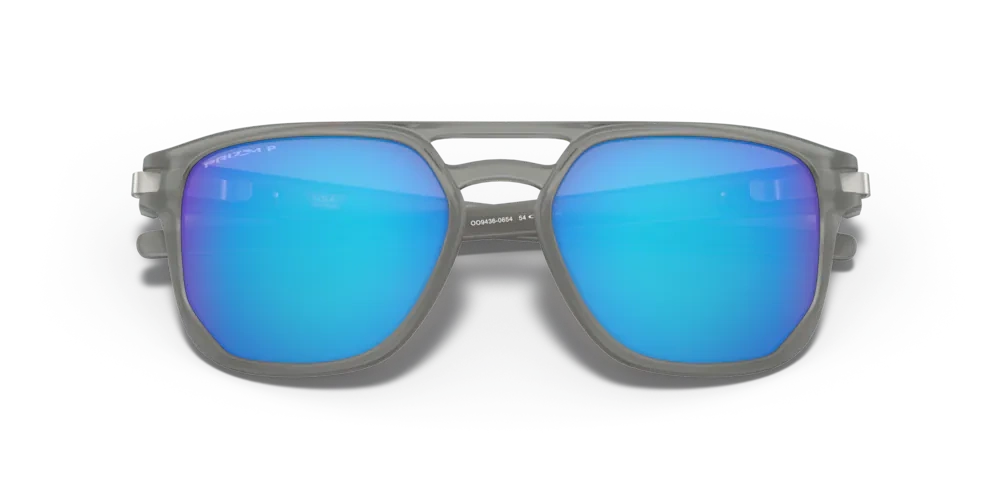 Oakley Sunglasses LATCH BETA Matte Grey Ink/Prizm Sapphire Polarized OO9436-06