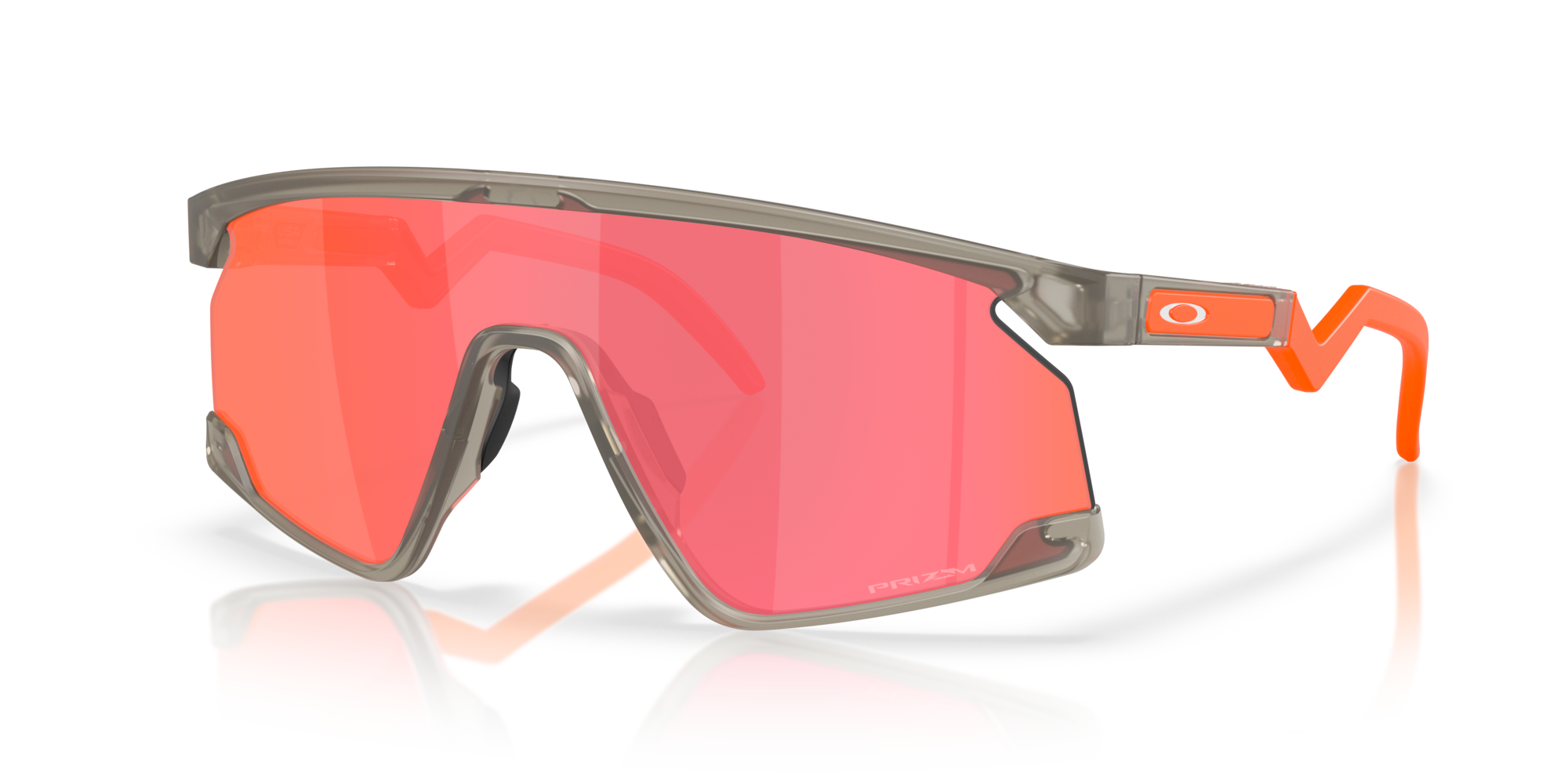 Oakley Okulary przeciwsłoneczne BXTR Matte Grey Ink /  Prizm Trail Torch OO9280-21