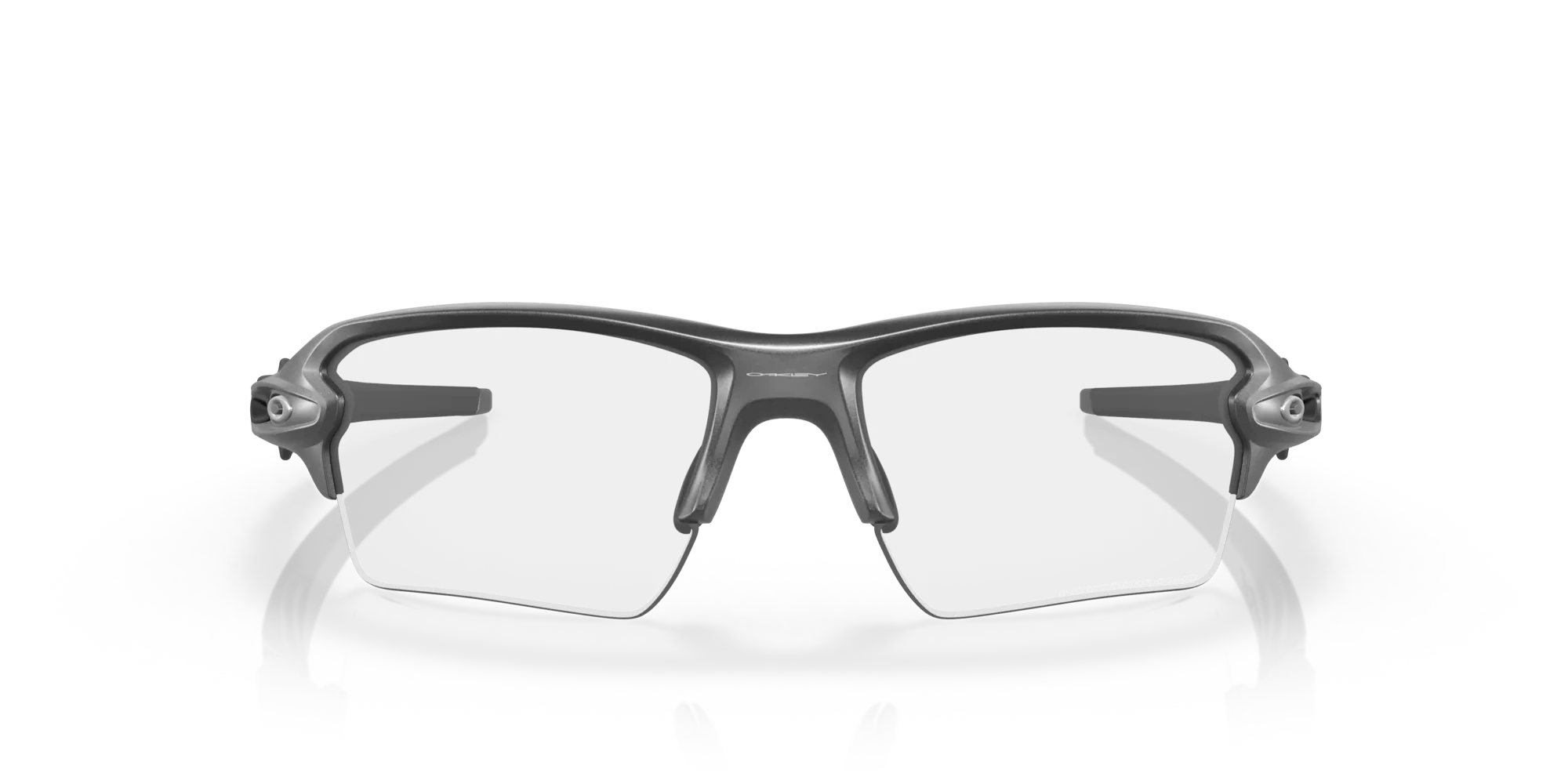 Oakley Okulary Przeciwsłoneczne Ochronne FLAK 2.0 XL Steel/Black Iridium Photochromic Activated OO9188-16