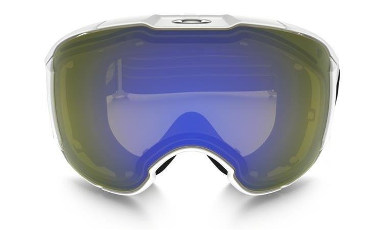 OAKLEY Gogle AIRBRAKE XL Polished White/High Intensity Yellow & Dark Grey OO7071-13