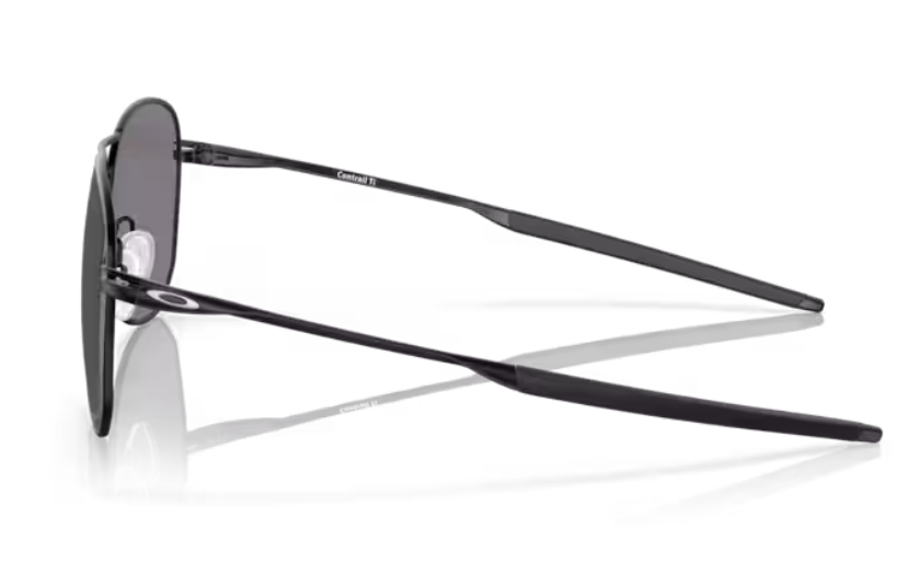 Oakley Okulary przeciwsłoneczne z polaryzacją Satin Black, Prizm Grey Polarized OO6050-01